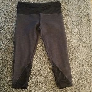 Cropped running, yoga, athletic pants, Lululemon